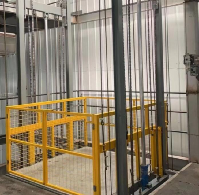 广安导轨式升降机一般加工周期