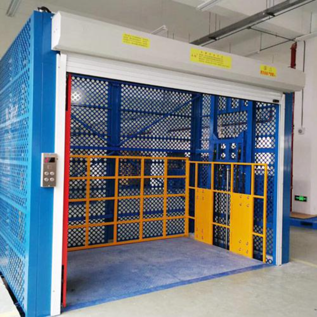 广安导轨式升降货梯